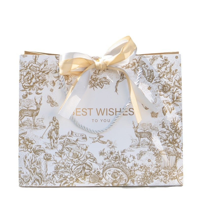 Premium Gift Bag Handbag Birthday Wedding Gift Bag Paper Bag Candy Big Small Size Annual Meeting Gift Bag - Image 1